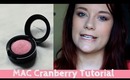 MAC Cranberry Eyeshadow Tutorial | TheCameraLiesBeauty