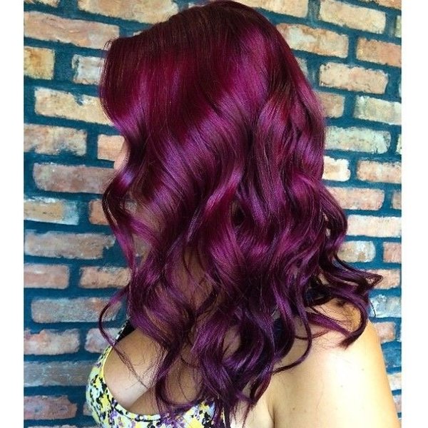 How To Get This Wine Plum Hair Color? 