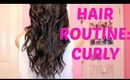 HAIR ROUTINE: CURLY