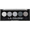 L.A. Colors 5 Color Metallic Eyeshadow Palette Stormy