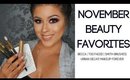 November Beauty Favorites | Becca | Smith Brushes | Makeup Forever | Flutter Lashes