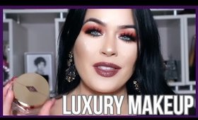 LUXURY MAKEUP UNBOXING! CHARLOTTE TILBURY & FAB FIT FUN  #FFFGIVEAWAY