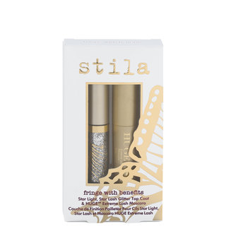 Stila Fringe With Benefits - Star Light, Star Lash Glitter Top Cot & Huge Extreme Lash Mascara