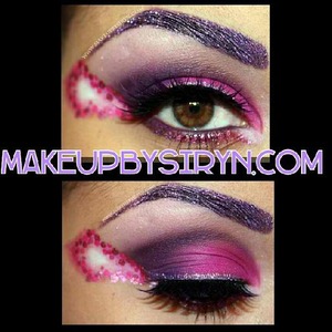 Gorgeous image from Makeup By Siryn featuring our Violet Noir lashes! 