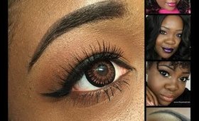 Brown Circle Lenses | PinkyParadise.com