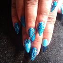 blue lagoon nails