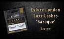 Eylure London Luxe Lashes "Baroque" Review