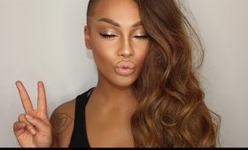 GLOWING SUMMER GLAM MAKEUP 2016 | GOLDEN & DEWY TUTORIAL | SONJDRADELUXE