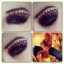spiderman marvel makeup look
