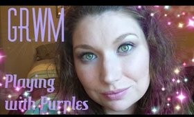 GRWM Playing with Purples