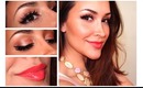 Makeup Tutorial: Winged Liner & Soft Coral Lips