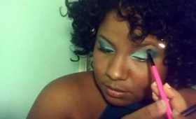 Makeup Tutorial  : I got the blues