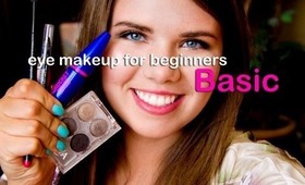 Basic Eye Makeup for Beginners // Tutorial
