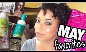 MAY FAVORITES & A HUGE FAIL 2018 + IPSY MAKEUP BAG GIVEAWAY | Natural Hair Makeup Skincare Netflix