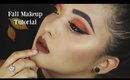 Introducing Fall Makeup Tutorial / Bright Colorful fall makeup