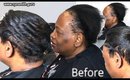 Pixie cut on relaxed hair! Is her hair damaged? Cyn Doll Part