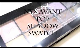 Quick Swatch: NYX Avant POP Palette