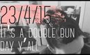 VLOG | It's a double bun day y'all | Queen Lila