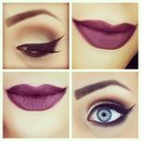 Liner and lips.