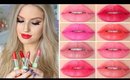 Lip Swatches & Review ♡ Pixi by Petra Mattelustre Lipstick