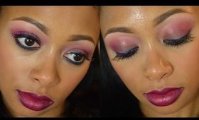 TUTORIAL: Pink and Purple Smokey Eyes