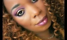 Glitter fun for prom Or any event Makeuptutorial with cut crease Watch in HD
