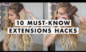 10 Must Know Hair Extensions Hacks