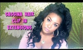 Half Up Half Down Hair with Clip In Extensions--Sassina Hair