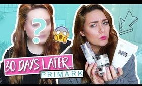 I Tried NEW Primark Skincare For a Month
