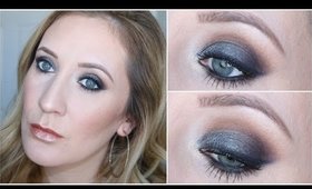 Green Smokey Eye Tutorial - Smashbox Matte Exposure Palette & Urban Decay Moondust Palette