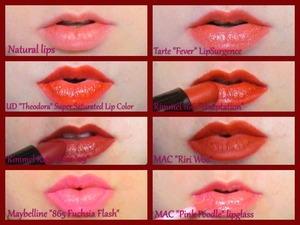 Find your perfect Vday shade! (Riri Woo can be changed out for Ruby Woo, however I don't own that shade)