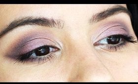 Purple & Grey Smokey Eye with Inglot Eyeshadows