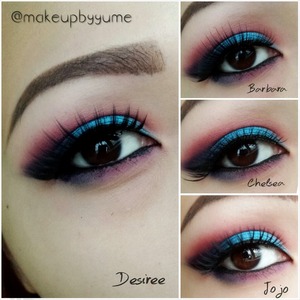 Follow me on instagram
Instagram.com/makeupbyyume
Lashes are by oh my lash 
Eyeshadows from morphebrushes