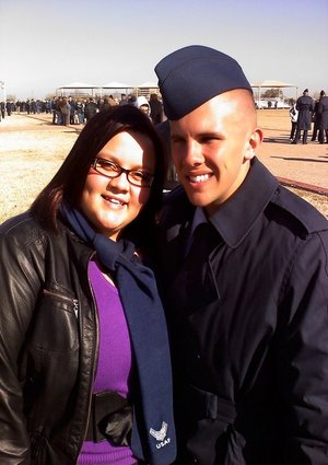 we he graduated basic military training in february 2011 :)