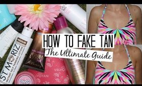 HOW TO FAKE TAN - My Routine & Tips