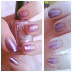 purple and pink gradiant nails