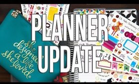 Erin Condren Life Planner Update & Sticker GIVEAWAY | November 2016
