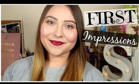Sleek Makeup Rockstars Collection | First Impressions Get Ready with Me Review
