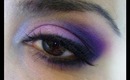 Look morado 555/Perpetual purple Infallible de L´oreal
