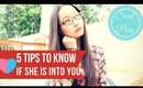 5 Signs to Know If She is into YOU ( MOST Powerful Relationship Advice )
