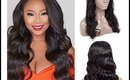 Brazilian Body Wave 18 inch Lace Front Wigs 13×4 Human Hair