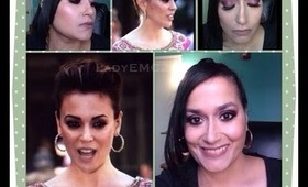 Valentine's Look # 2: Rocking My Berry Heart (Alyssa Milano Inspired)