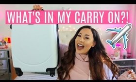 How I Pack My Carry On Luggage✈️