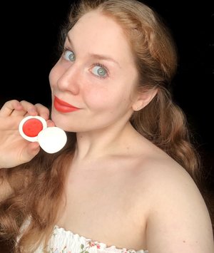 With less, you are MORE! Love lilah b.'s slogan. 
http://www.thaeyeballqueen.com/makeuplooks/fresh-faced-spring-makeup-with-orange-lipstick-ft-lilah-b/