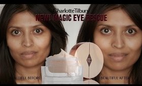 How to Apply Magic Eye Rescue Cream : Skincare Routine feat. Rena | Charlotte Tilbury
