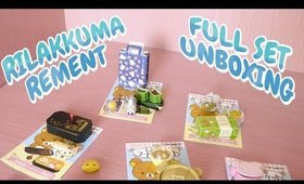 Rilakkuma Happy Food Market FULL SET UNBOXING!