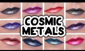NYX COSMIC METALS SWATCHES + REVIEW  |  jeanfrancoiscd