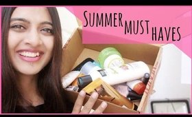 Summer Must Haves - 2017 Beauty Essentials + Nykaa Sale | Prachi SuperWowStyle