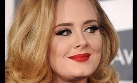 Celebrity Inspired: Adele 2012 Grammy's Makeup Look