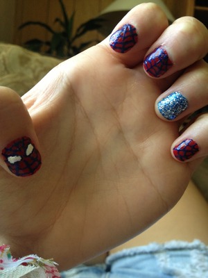 Marvel nails! Mine!